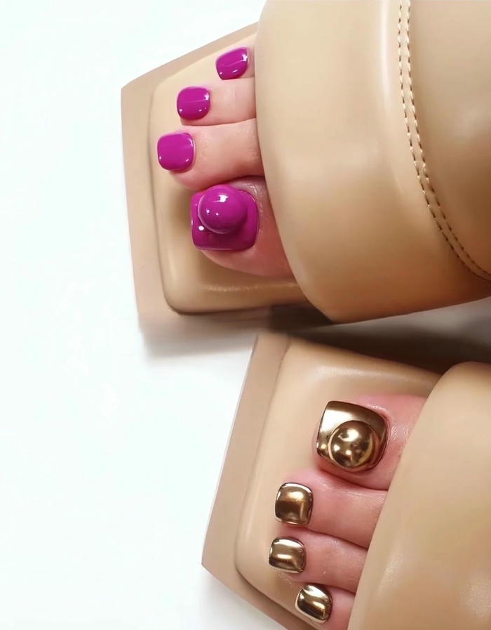 nail chân hàn quốc thời trang