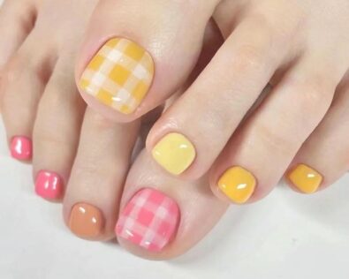 90+ mẫu nail chân Hàn Quốc tôn da xinh xỉu trong năm nay