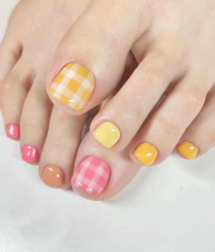 nail chân hàn quốc trẻ chung