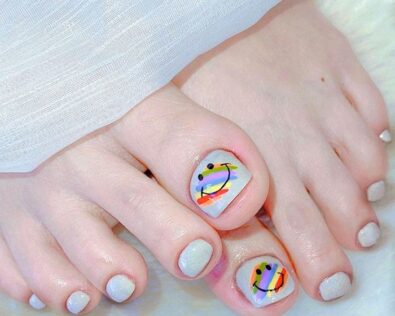 Chia sẻ 85+ mẫu nail chân mặt cười đơn giản, tone da cực xinh