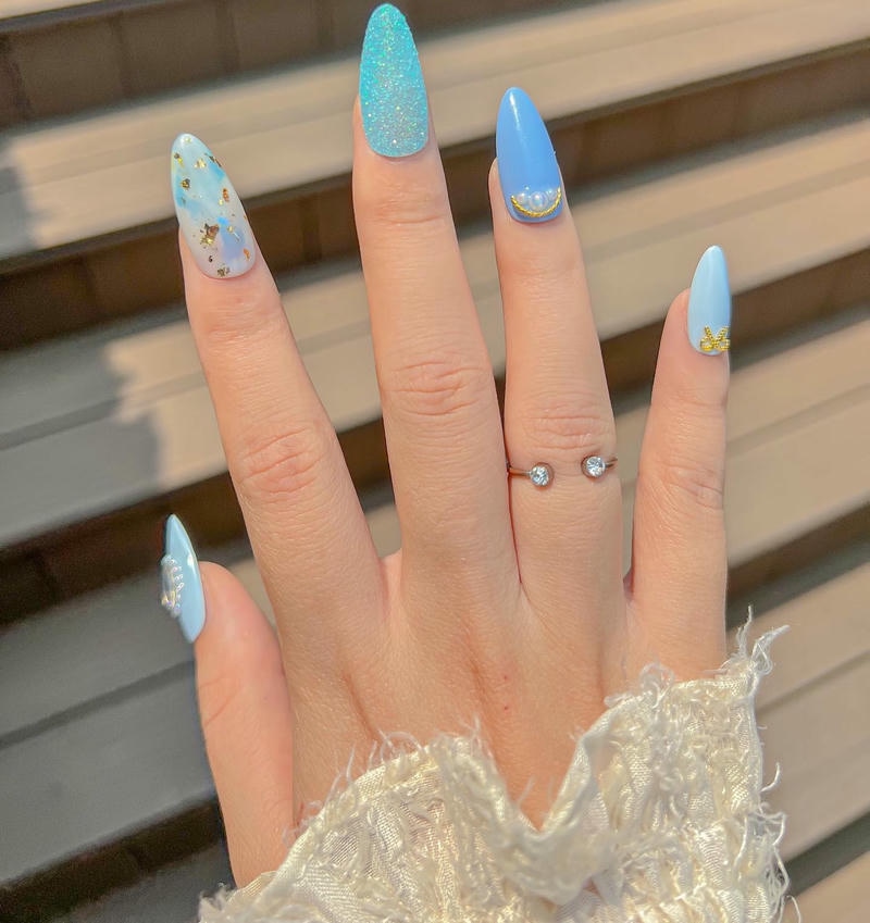 nail nhiều màu đẹp