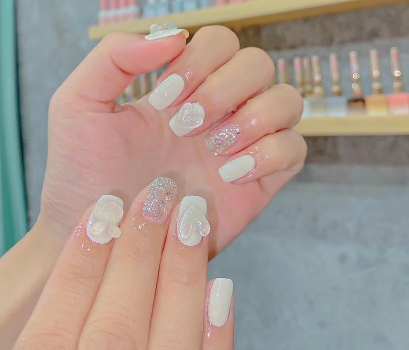 nail nhũ cho móng tay