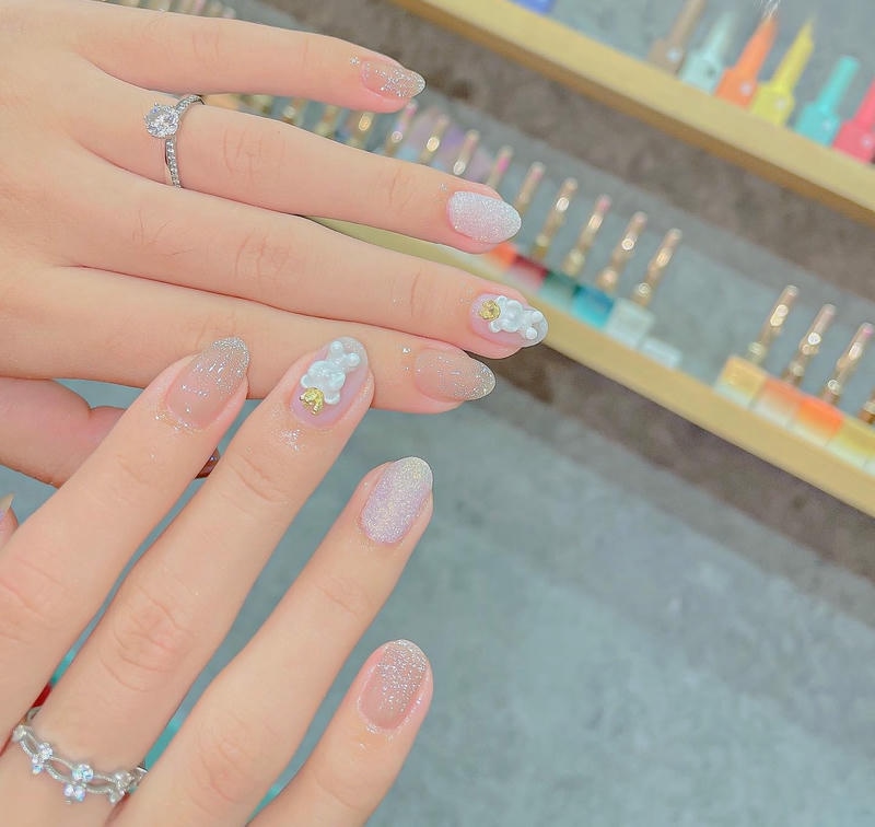 nail nhũ gấu