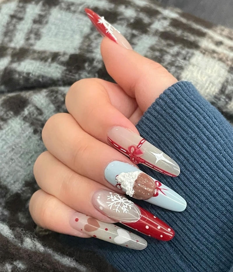 nail noel đẹp
