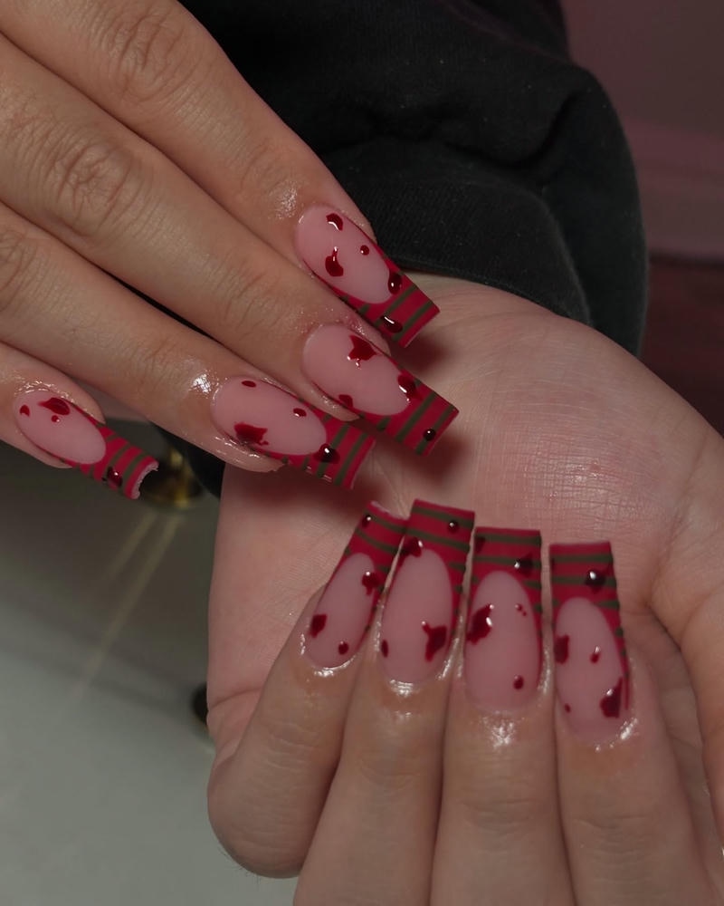 nail noel sơn đầu móng