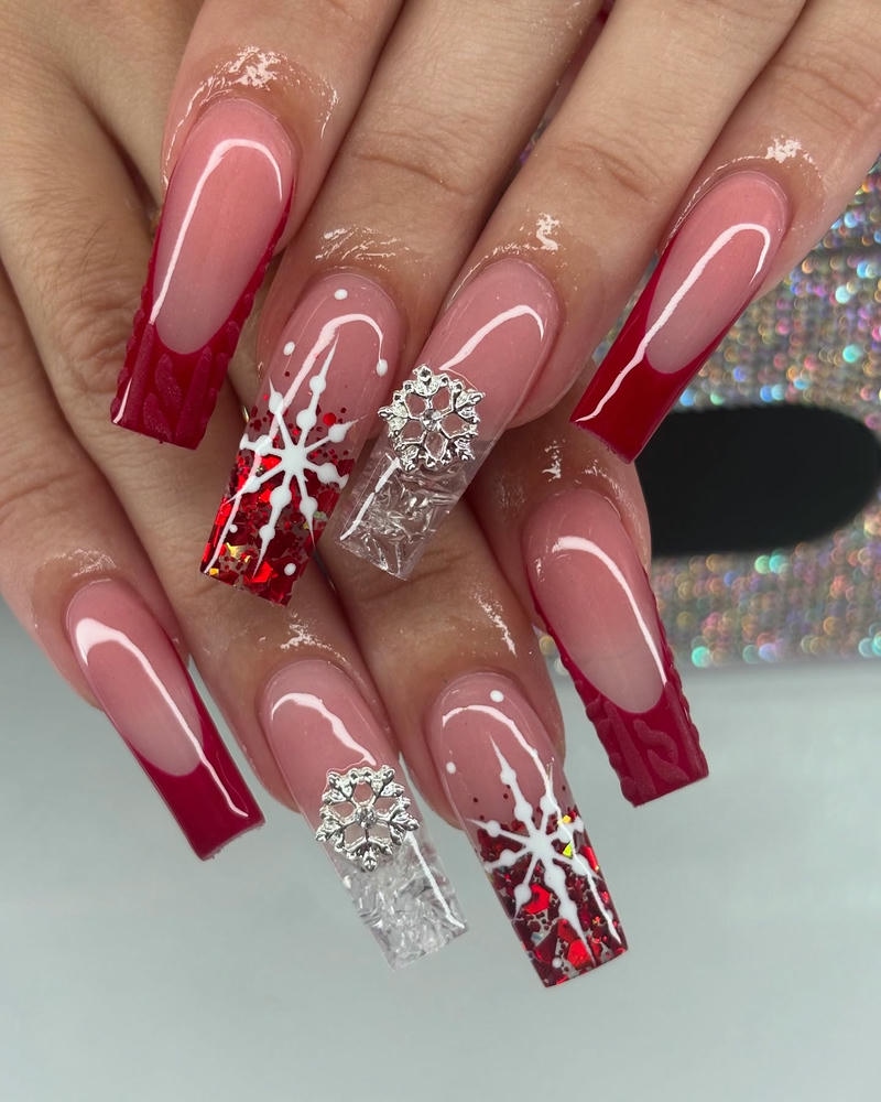nail noel sơn đầu móng