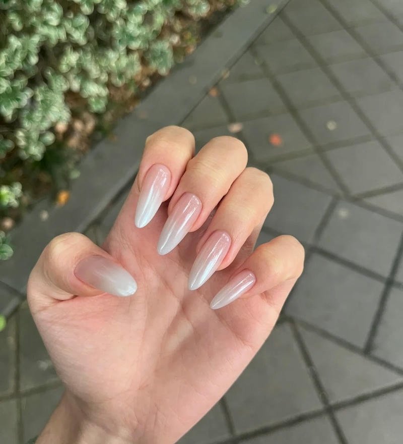 nail ombre hót