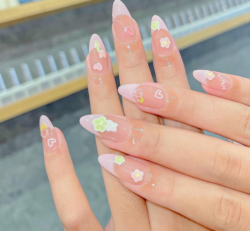 nail pastel mẫu hót nhất
