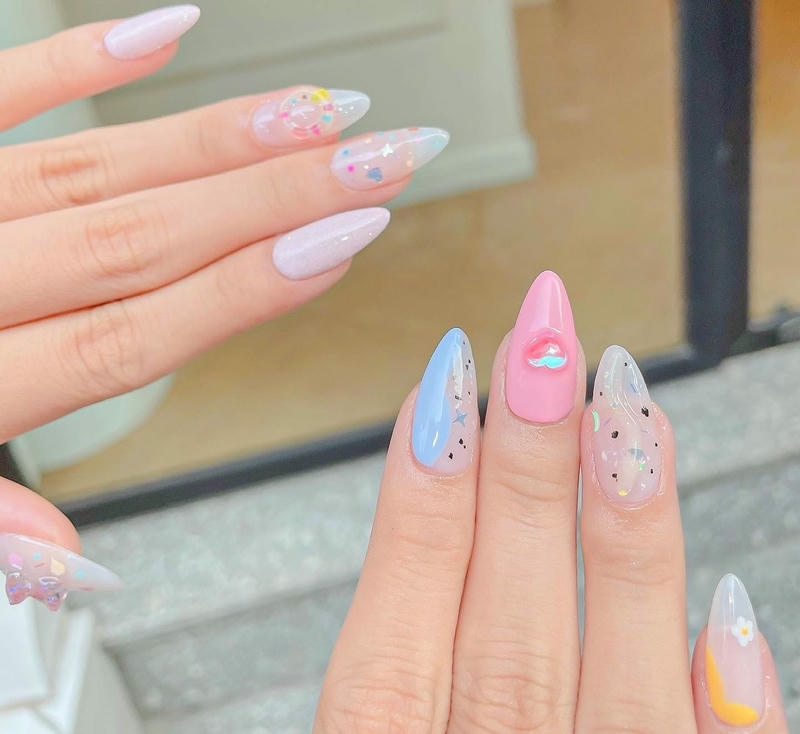 nail pastel
