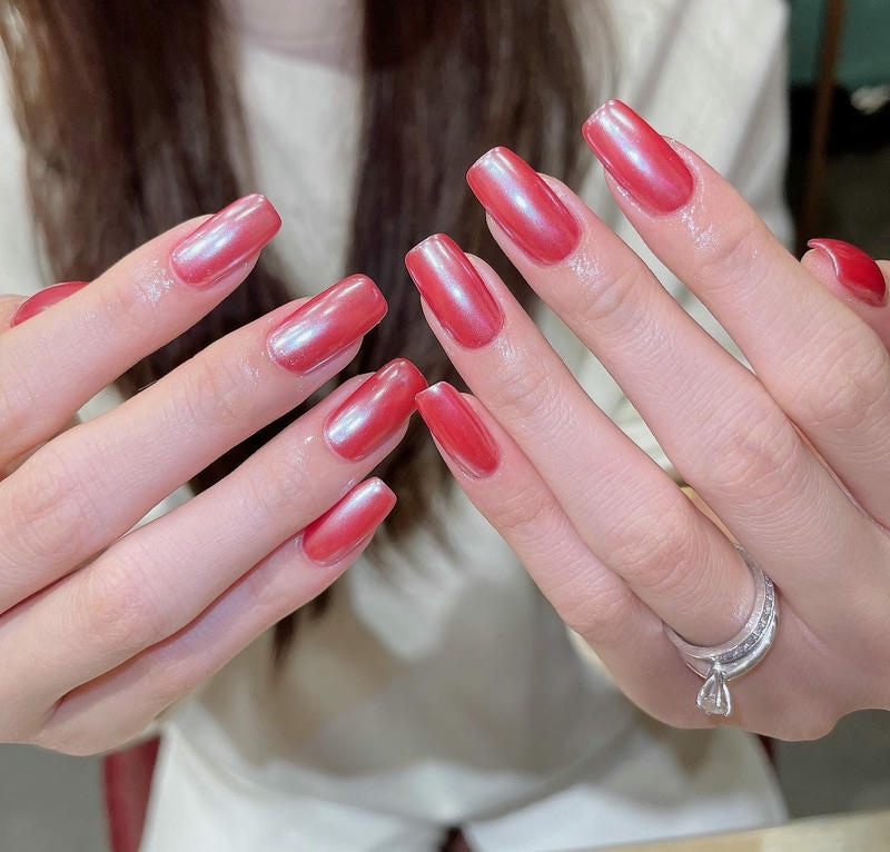 100 mẫu nail sơn trơn đơn giản, nhẹ nhàng cho nàng thơ
