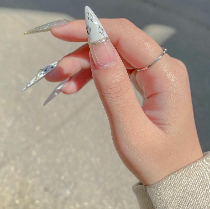 nail tiểu thư sơn đầu móng