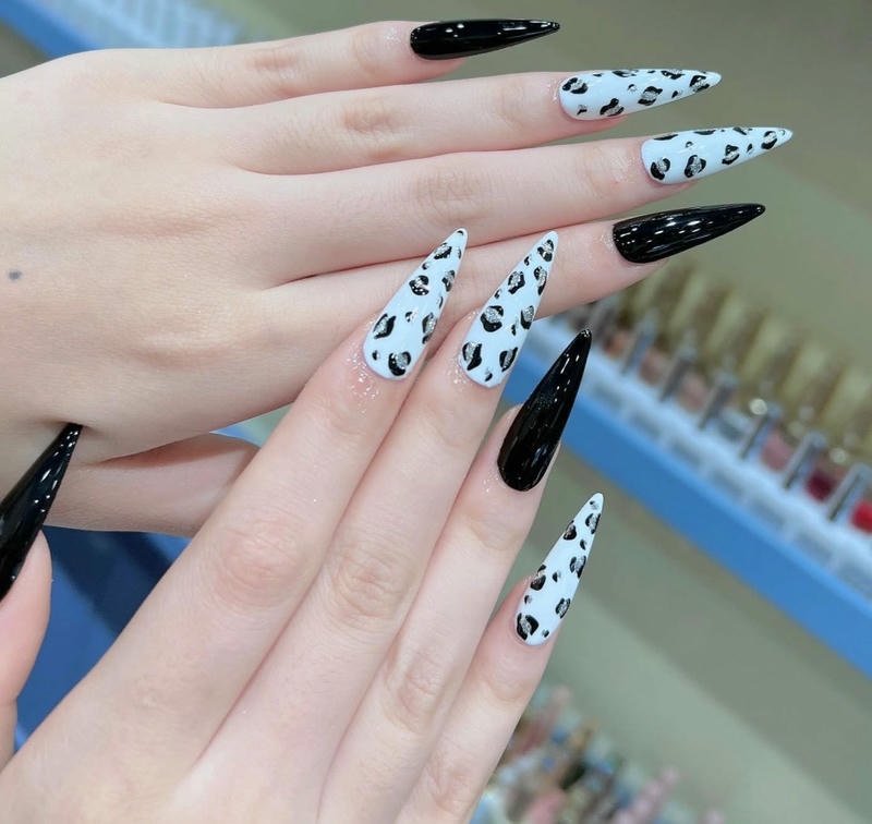 nail trứng cút đẹp