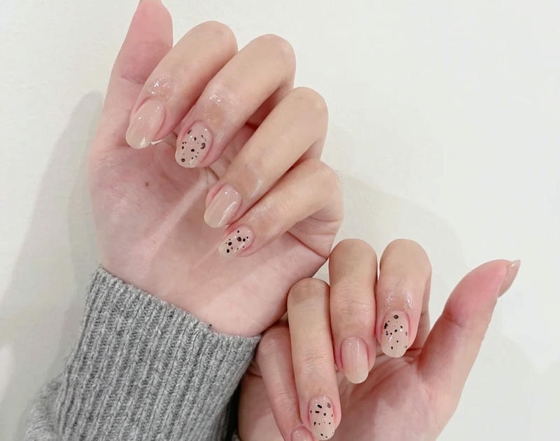 nail trứng cút hót cho năm