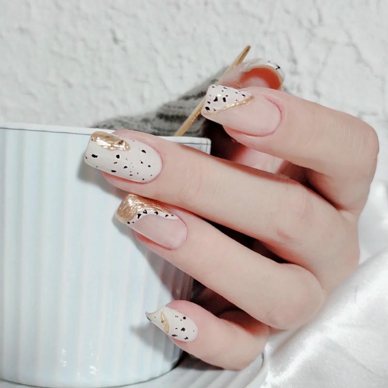 nail trứng cút hót