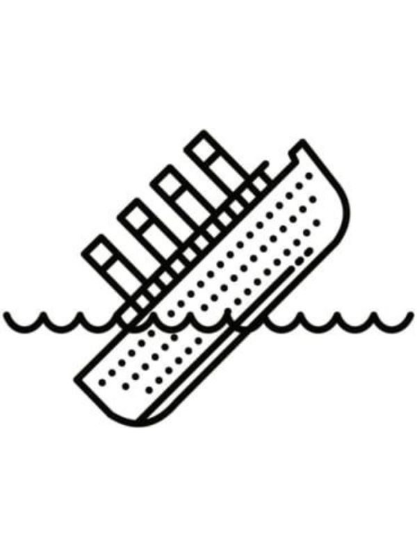 tranh tập tô tàu titanic sinh động